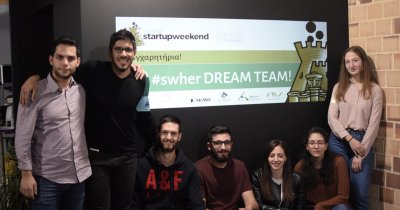 The dream team that conquered Startup Weekend Heraklion