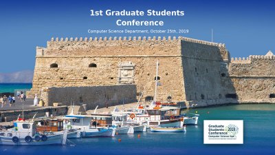 Starttech @ the 1st CSD Graduate Students Conference, University of Crete