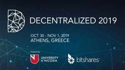 Event alert! ‘Blockchain & Cryptocurrencies’ at Decentralized 2019